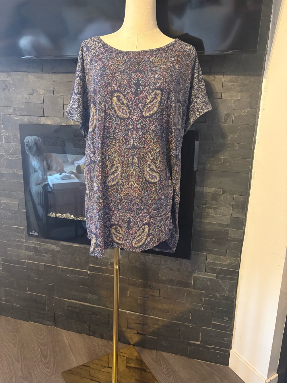 Lucky Brand Multicolor Patterned Top -